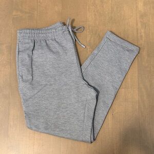 Men’s Zara Heather Gray Drawstring Jogger Pants
